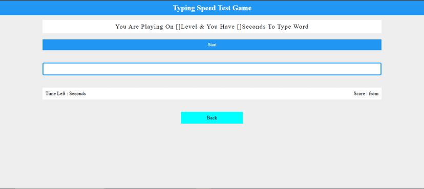 Speed Typing